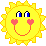 smiley sun